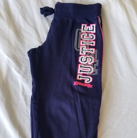 Justice Sweat pant Capris - Picture 2 of 4